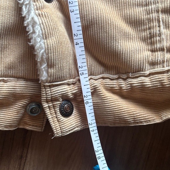 Levi's American Vintage Tan Sherpa Collar Jacket - Picture 4 of 5